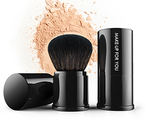 Classic retractable cosmetic brush