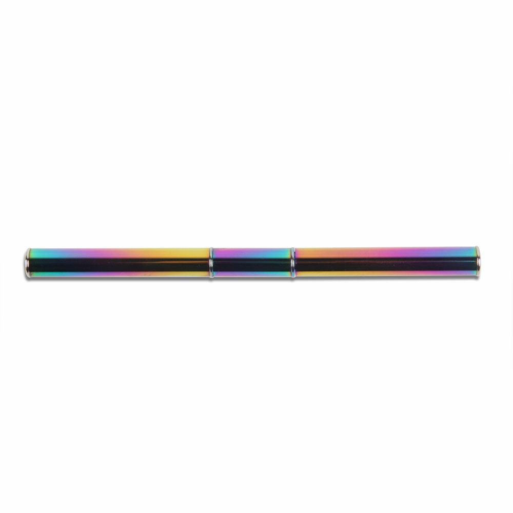 Custom Hot Sale Metal Handle Nail Art Brush Rainbow Painting Gel Brush Liner Nail Brush