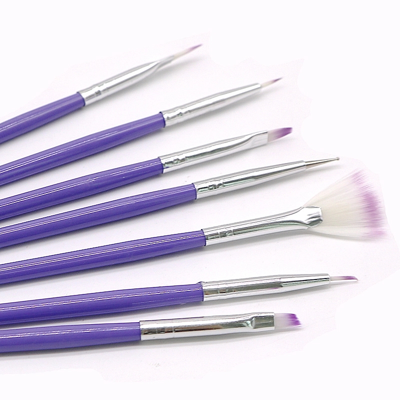 7Pcs DIY Nail Art Painting Brushes Pen Kit Nail Design Brushes Makeup Dotting Tools Nail Brushes