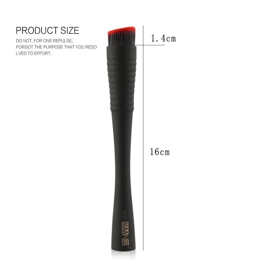 New 1PCS Foundation Brush Powder Concealer Blush Groove Flat Head Liquid Cosmetic Make Up Single Brush For Beauty