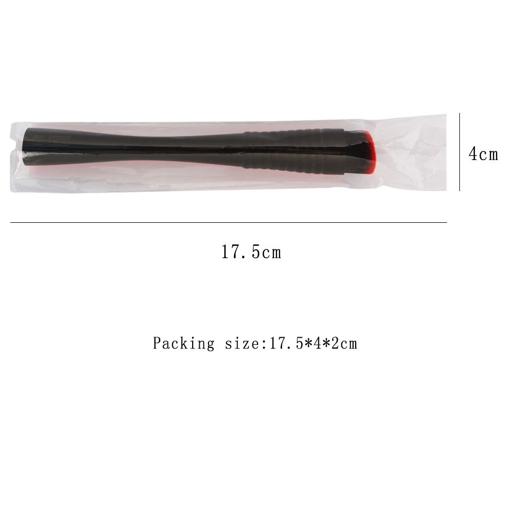 New 1PCS Foundation Brush Powder Concealer Blush Groove Flat Head Liquid Cosmetic Make Up Single Brush For Beauty
