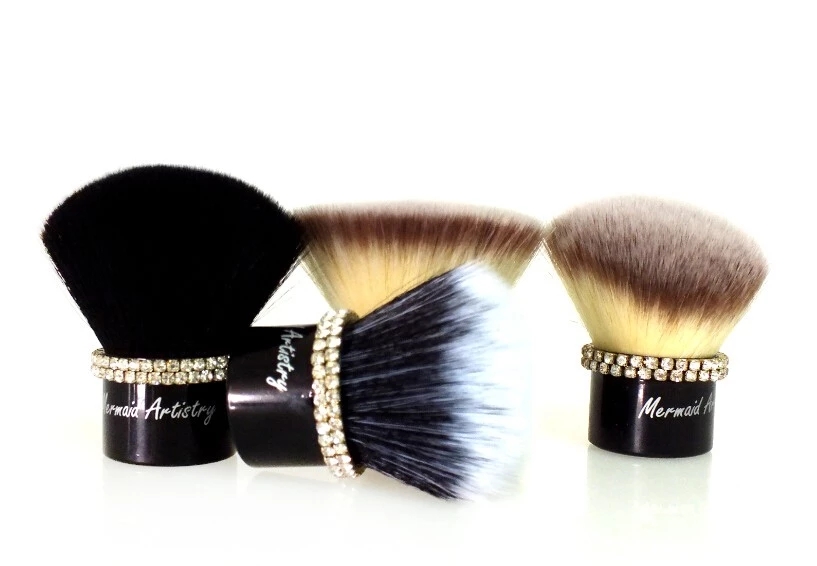 Nylon hair Black kabuki foundation brush powder brush