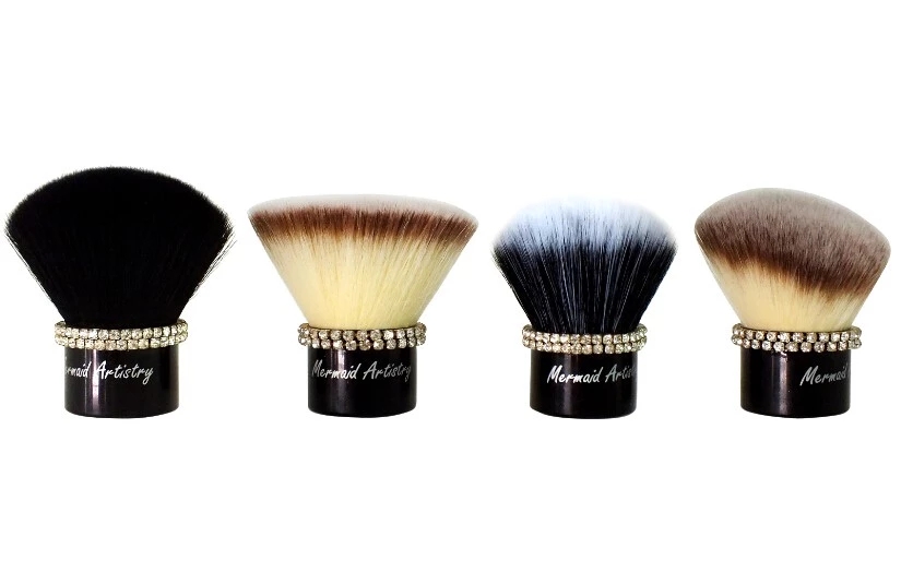 Nylon hair Black kabuki foundation brush powder brush