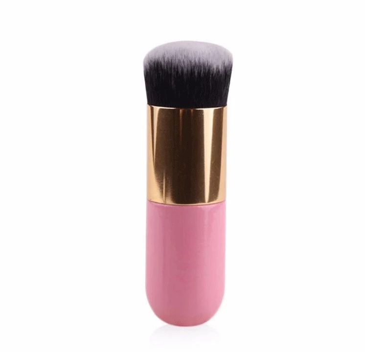 Round Head Cosmetic Brush Liquid Foundation Beauty BB Cream 1 Dollar Kabuki Flat Makeup Brush