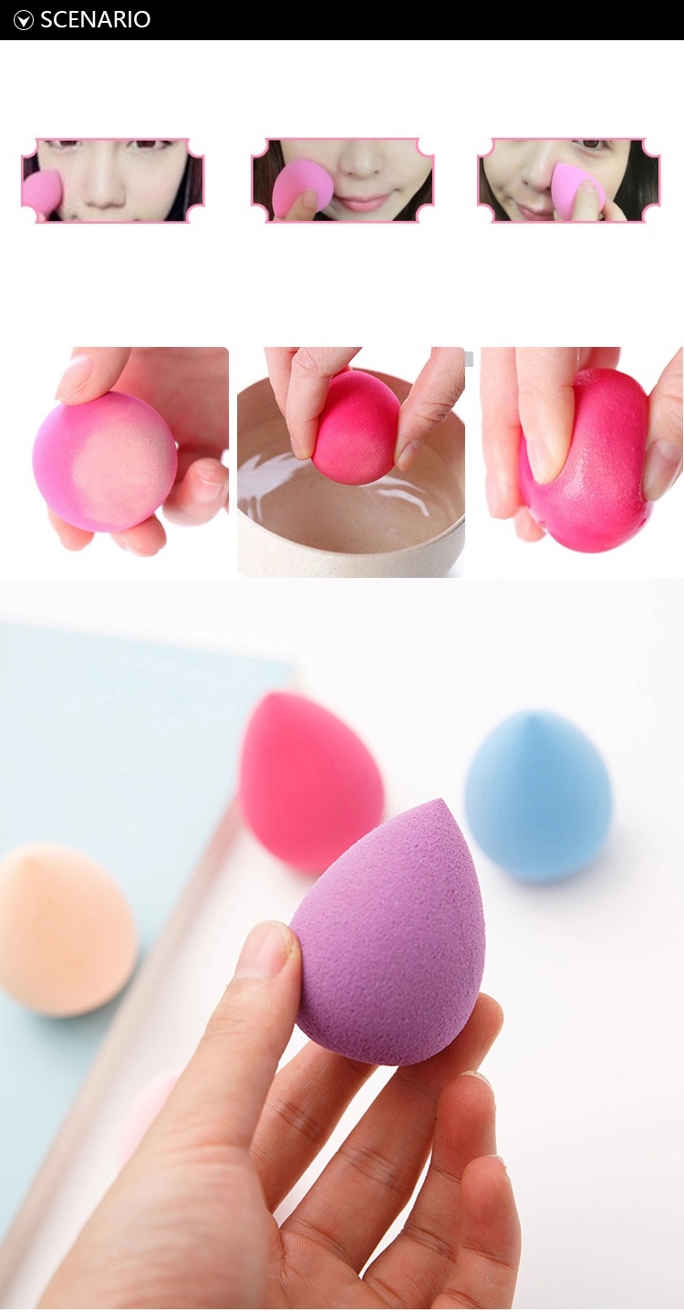 Amazon Best Sell Makeup Blender Promotional Hot Non Latex Makeup Sponge Manufacturer