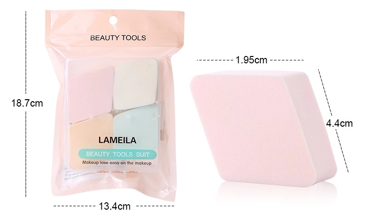 private label high quality foundation cosmetic powder puff soft beauty makeup sponge