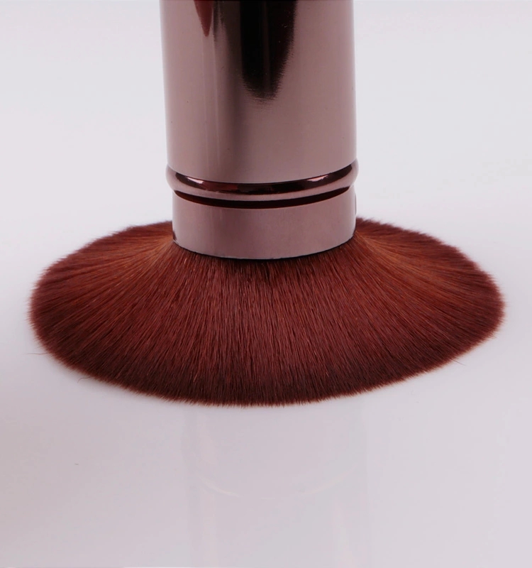 2019 New Products Ideas Mini Single Glitter Retractable Kabuki Brush Refillable Powder Brush