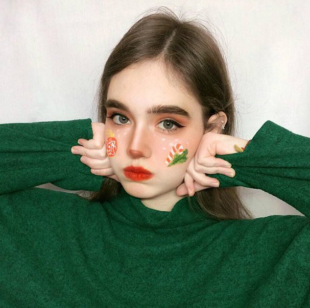 Three spring creative makeup! Each is amazing and unique, beyond the test of technology!