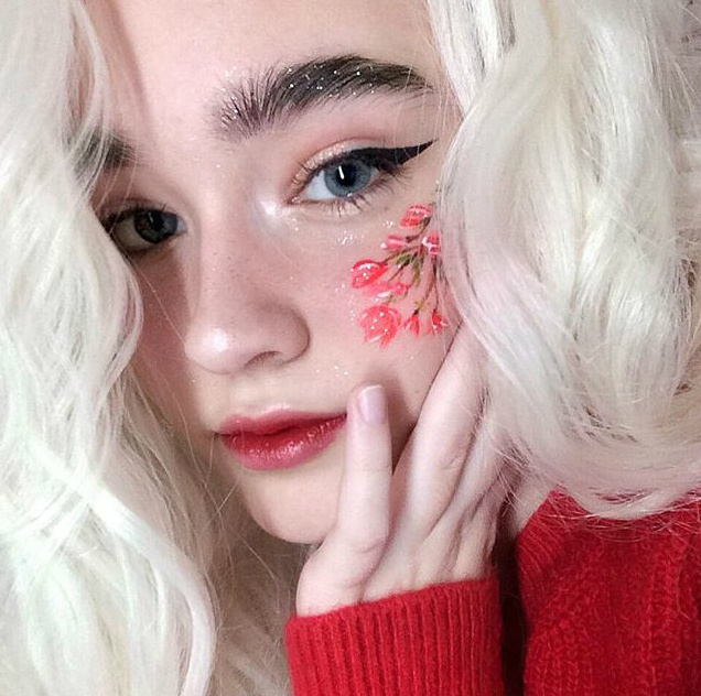 Three spring creative makeup! Each is amazing and unique, beyond the test of technology!