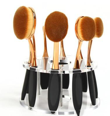 Toothbrush makeup brush use evaluation
