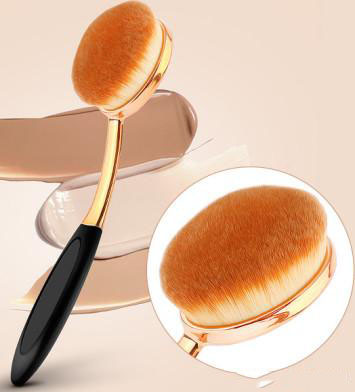 Toothbrush makeup brush use evaluation