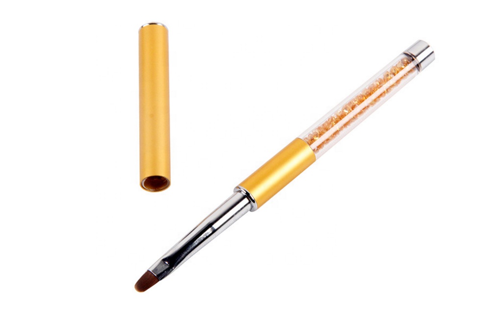 Magnetic Nail Polish Brush Personalized Kolinsky Plastic Gel Paint Nail brush