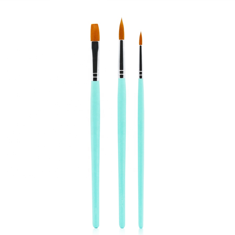 Nail Glue Brush Kolinsky Wooden Nail Brush Gel Brush Nail