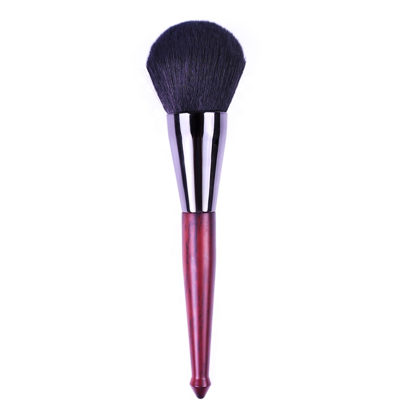 Face Tools Red Wood Synthetic Large Powder Brush Makeup Brush