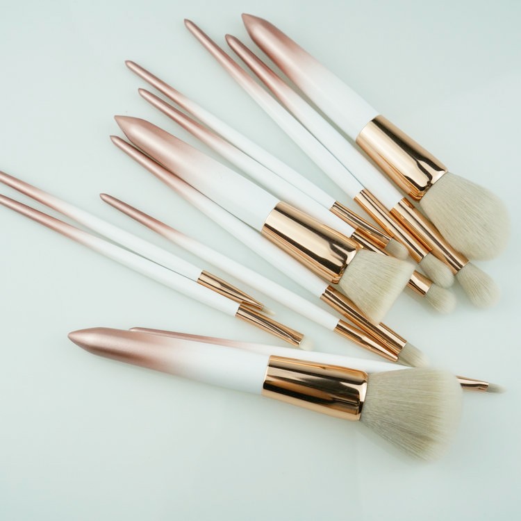 2018 Amazing  Soft Synthetic Hair Makeup Brush Marble Set for Maquillaje