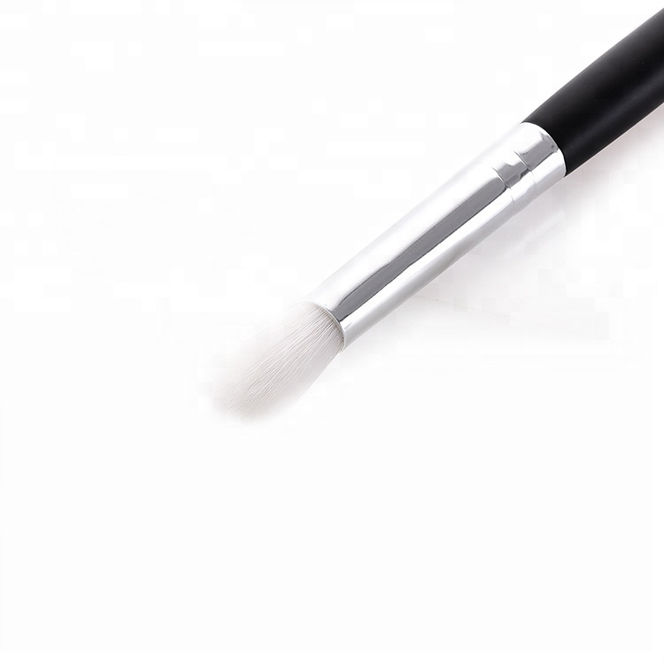 Vegan White Eyeshadow Tapered Brush Small Eye Blending Eye Highlight Makeup Brush