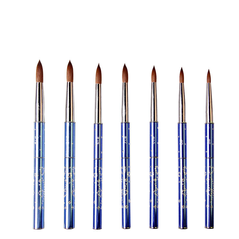 2019 kolinsky germany acrylic nail brush manicure gel nail brush