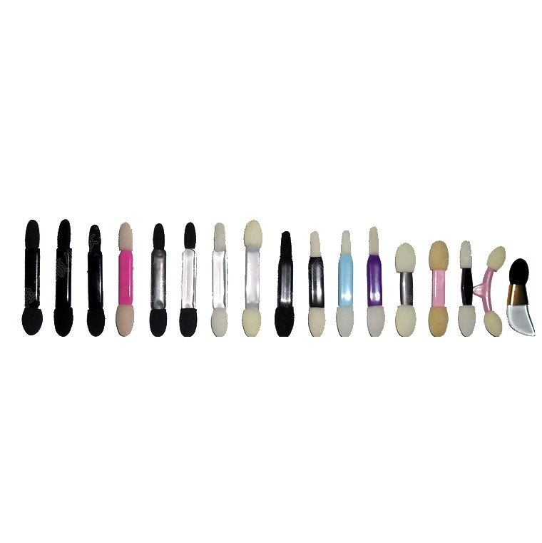 Hot Various Double Head Custom Latex Flat rod beauty tool eye shadow stick