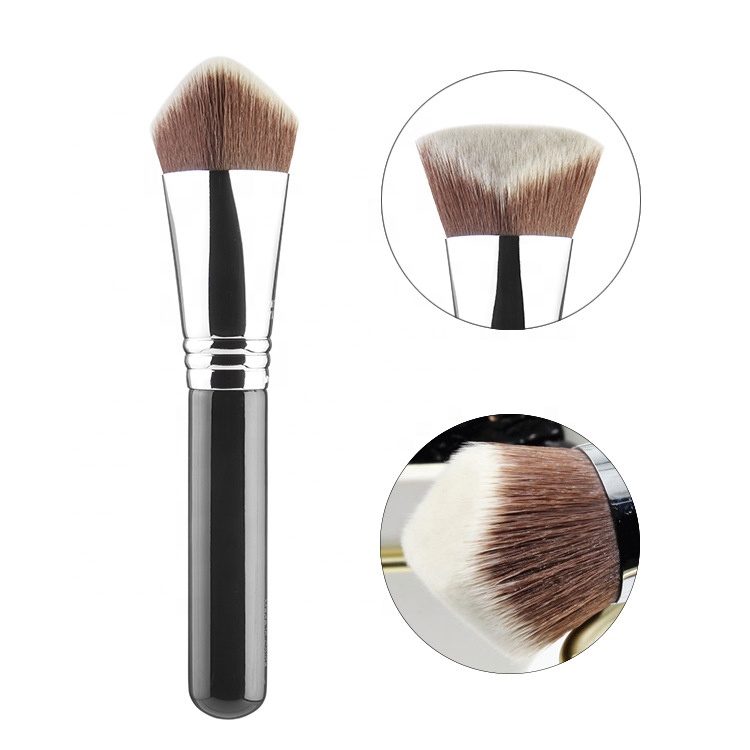 Professional Cosmetic Copper Brush Synthetic Foundation Tools Brush