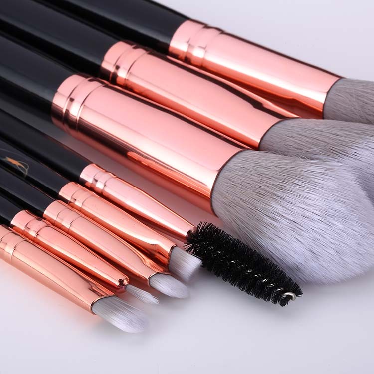 High Quality 16 Pieces Foundation Eyebrow Eyeshadow Lip Custom Makeup Brush Set