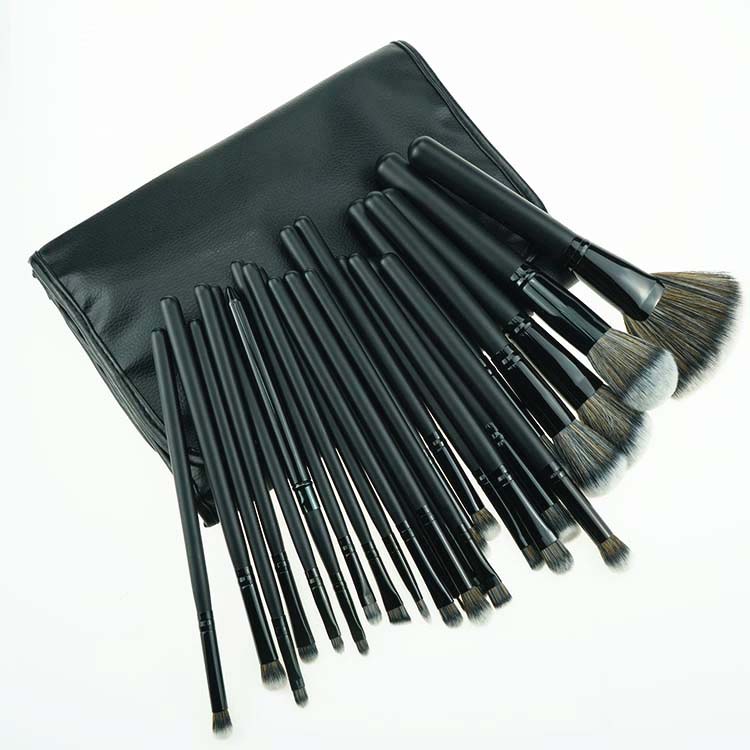 professional 25pcs vegan maquillaje products cosmetic makeup brushes set with bag