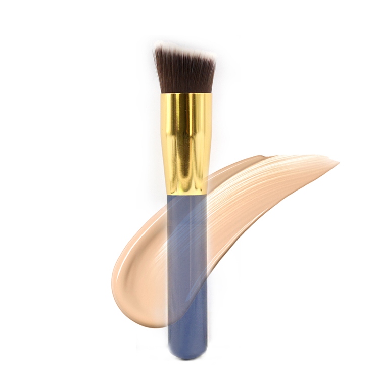 High End Professional Acrylic Flat Foundation Makeup Brush Vegan Foundation Brush For Cosmetic