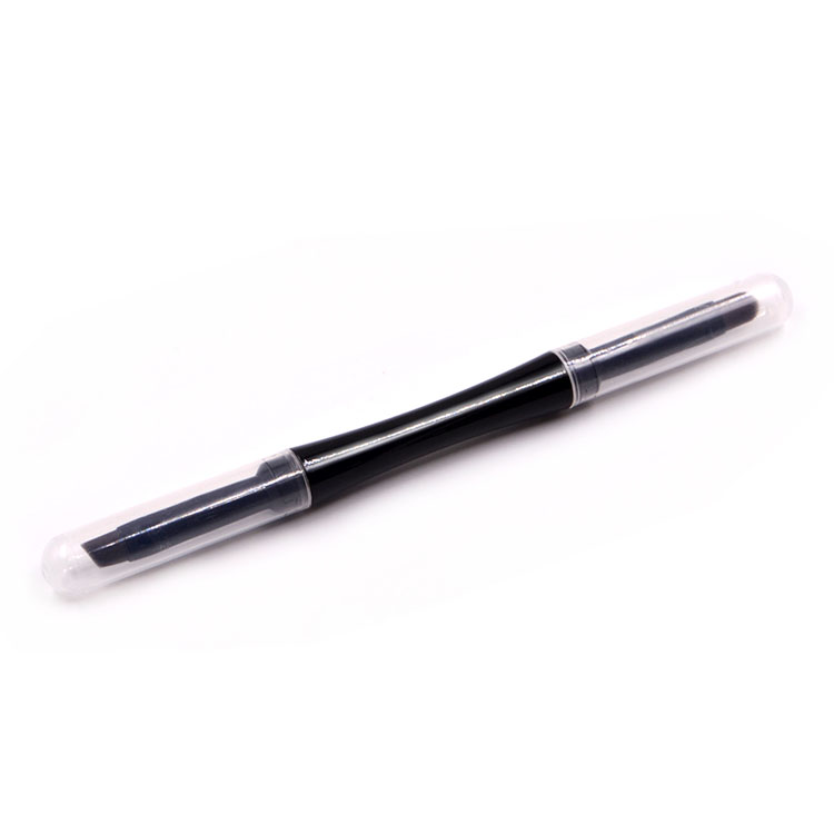 OEM / ODM Portable Double Sided Hair Makeup Lips Brush Makeup Cosmetic Lipstick Brush
