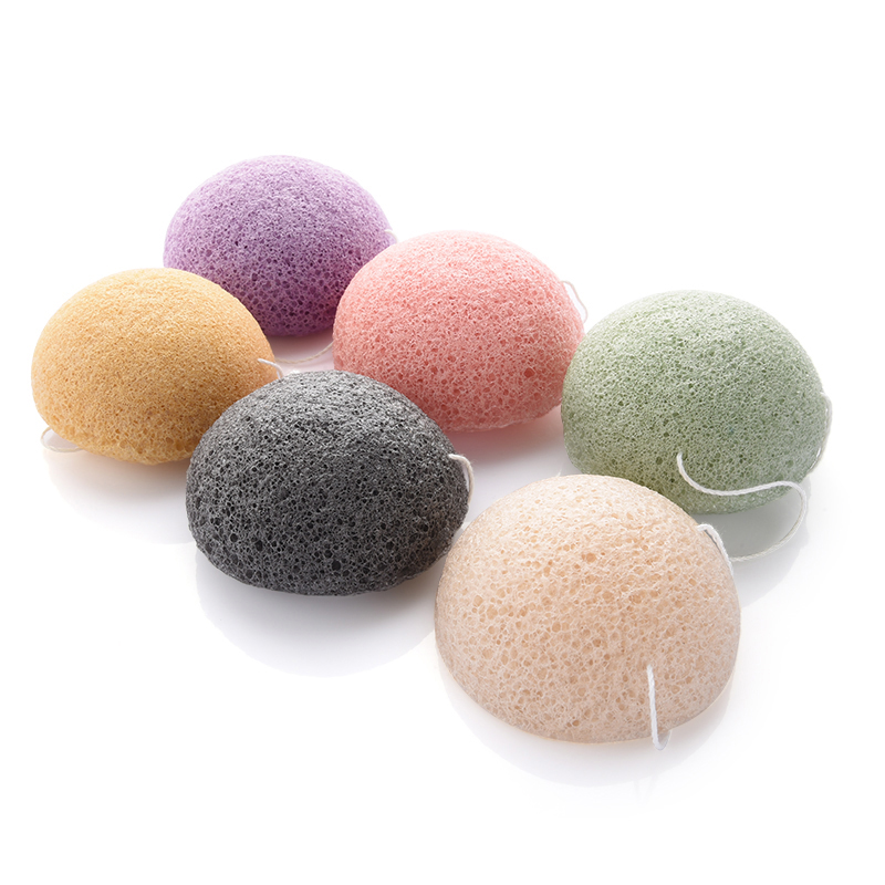 2019 Popular 100% Natural Non Allergic Professional Beauty Konjac Sponge
