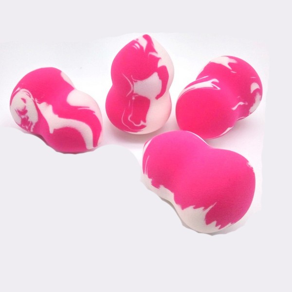 mixed marble color customized makeup sponge professional makeup blender