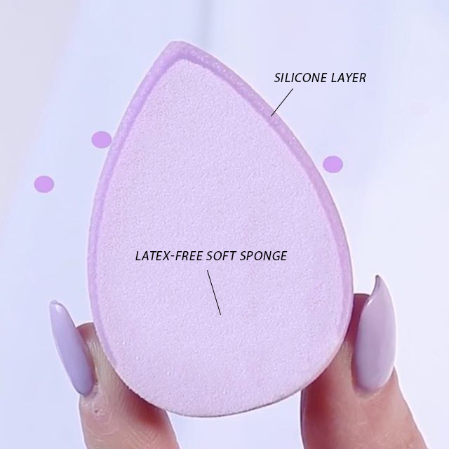 2019 New Supersponge Silicone Soft Sponge Makeup Blender