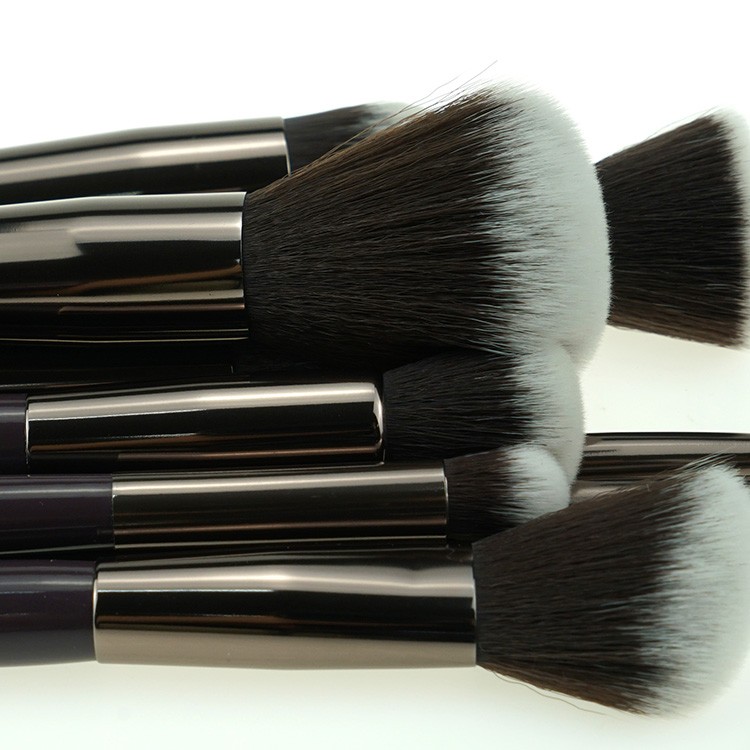 private label free samples make up powder brush cosmetics brushes makeup set with pouch bag