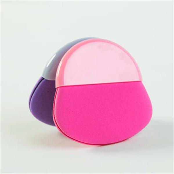 NBR Makeup Applicator with Plastic Handle for detail powder, foundation & blush