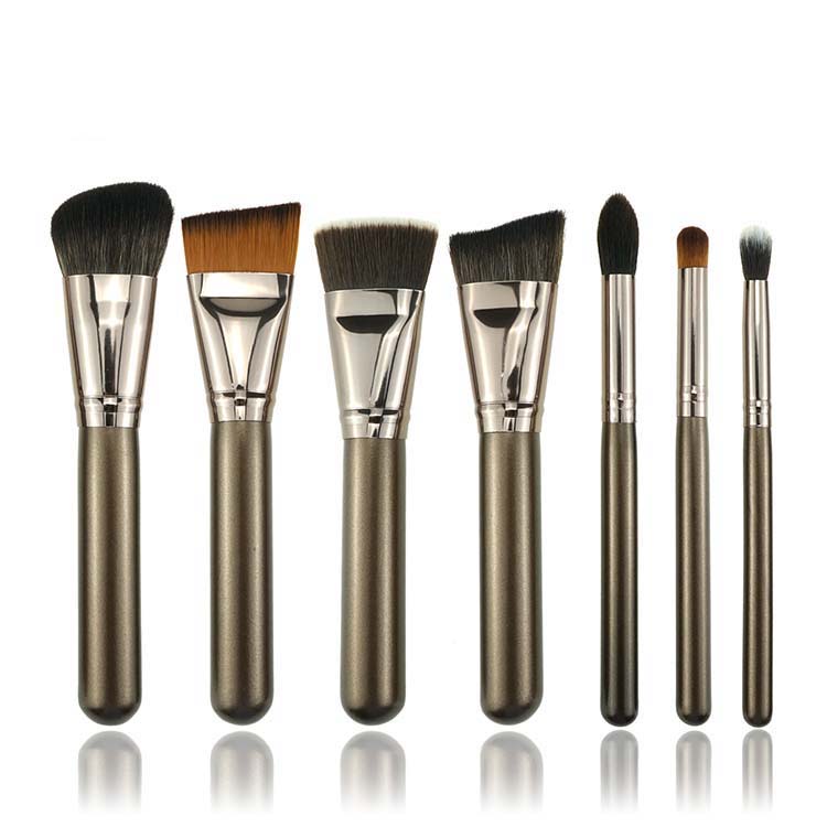 2019 high quality private label flat makeup brush set