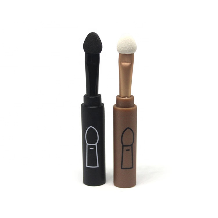 Brush Makeup Accessories Eye Use 4 In 1Plastic Stackable Eye Makeup Brush For Cosmetic