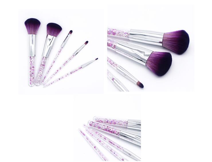 5pcs Private Label Make Up Brushes