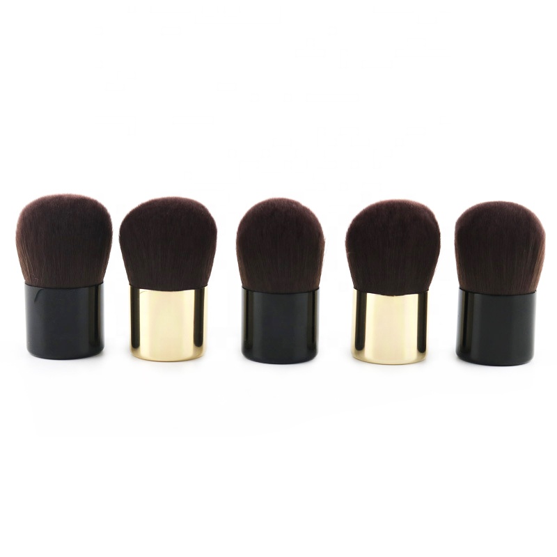 Single Soft Synthetic Hair Cosmetic Portable Makeup Kabuki Brush
