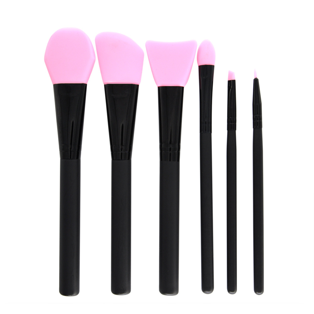 silicone brush face mask 6pcs face mask making tool