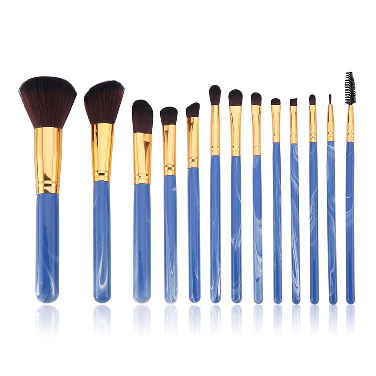 2018 High quality marble brush make up brushes