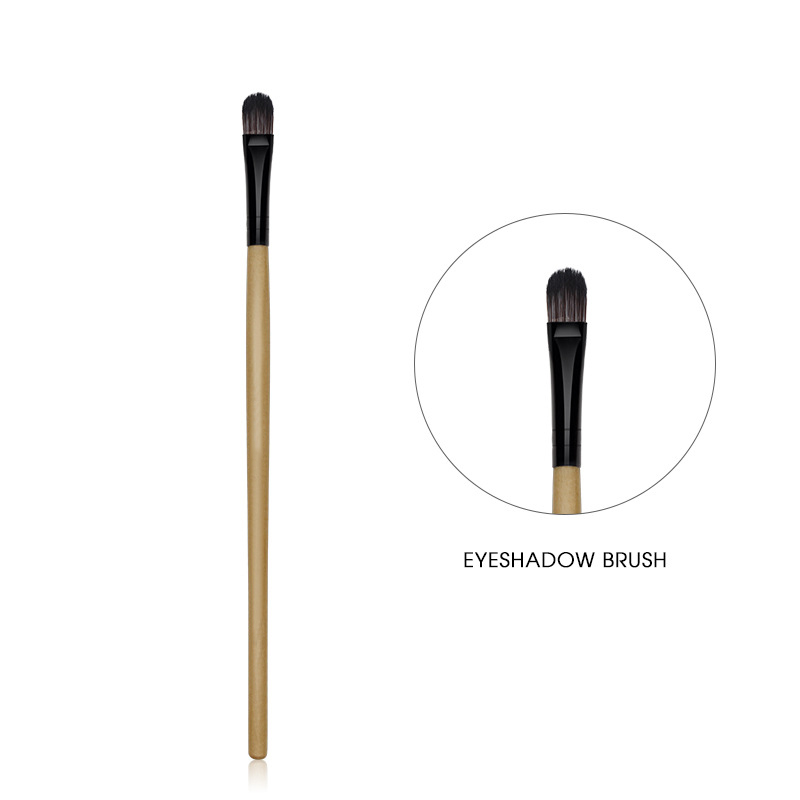 Eco Bamboo Makeup Brush Vegan Hair Eye brush For Eyeshadow