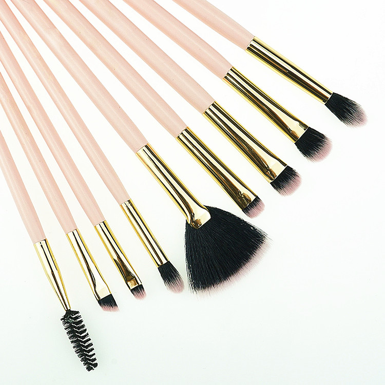 Vegan Makeup Brush Set Pink Foundation Brush Makeup