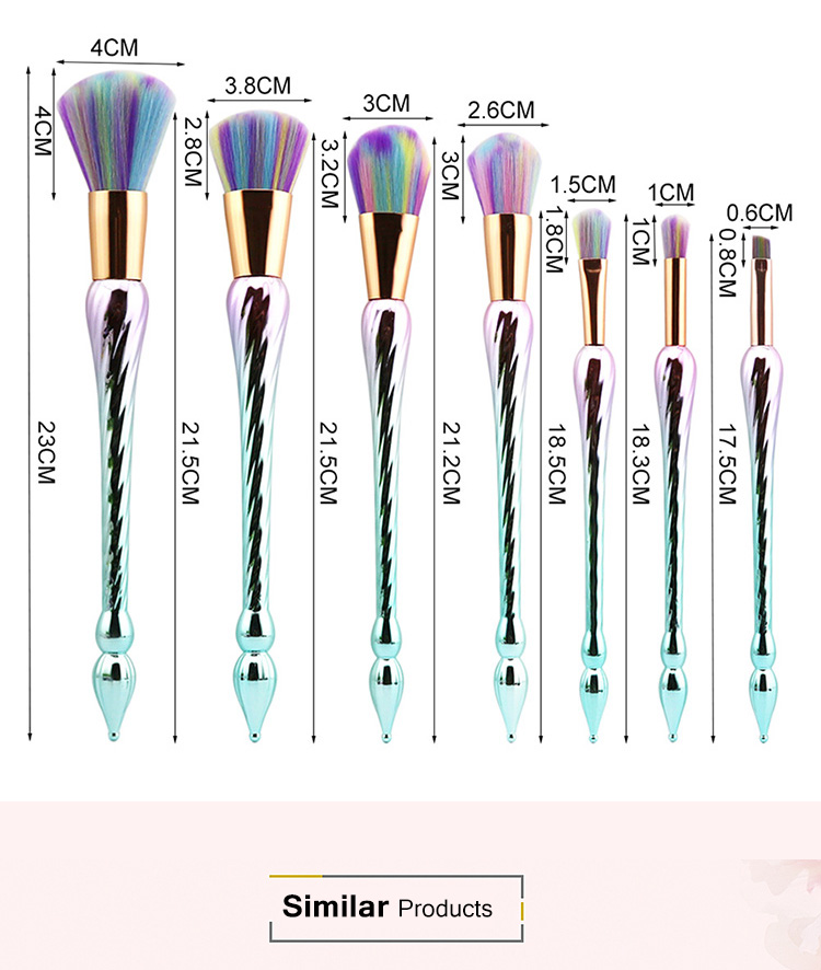 2018 Professional high end cosmetics wholesale brush for makeup