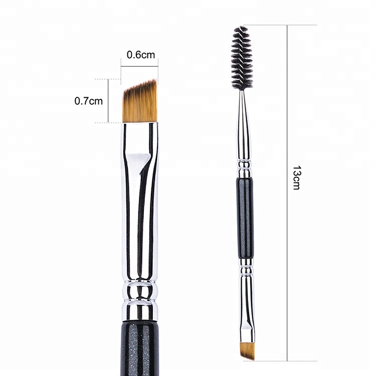 Beauty Tools Wholesale China Dual Eyebrow Mascara Brush For Eye Make Up