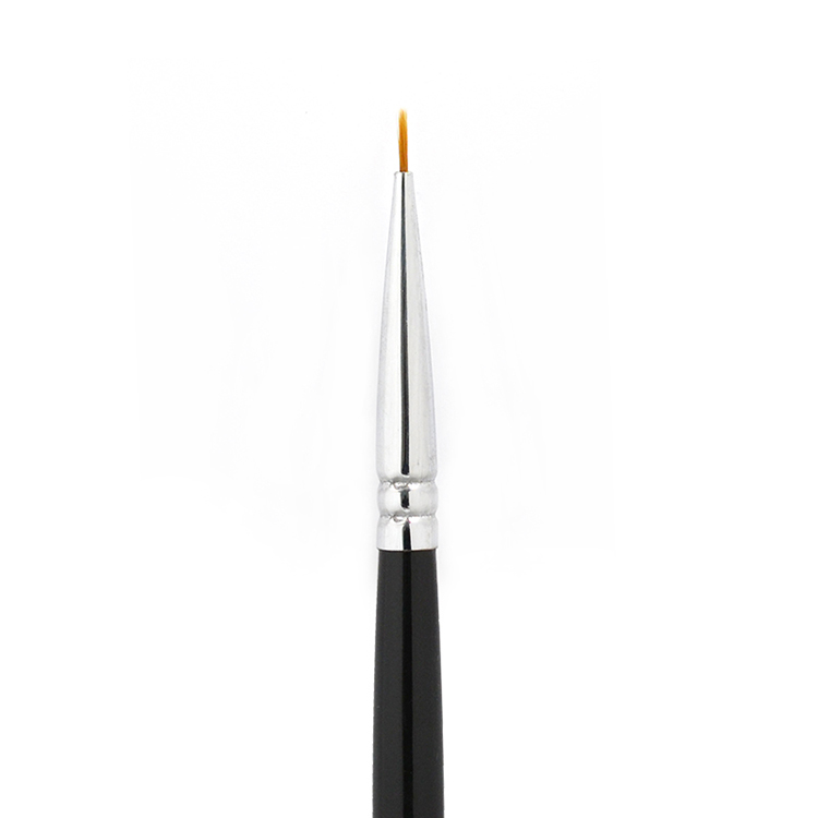 Luxury Metal Handle Hand-painted Hook Line Carved Painted Flower Pen Nail Brush