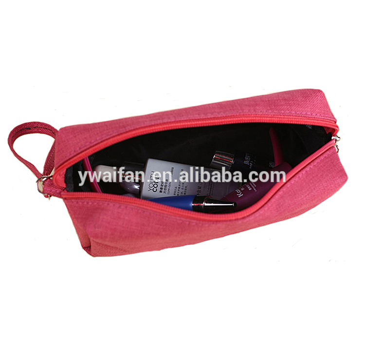 Korean Women Beauty Storage Organizer Toiletry Bags Canvas Cosmetic Bag Travel Makeup Case Bag