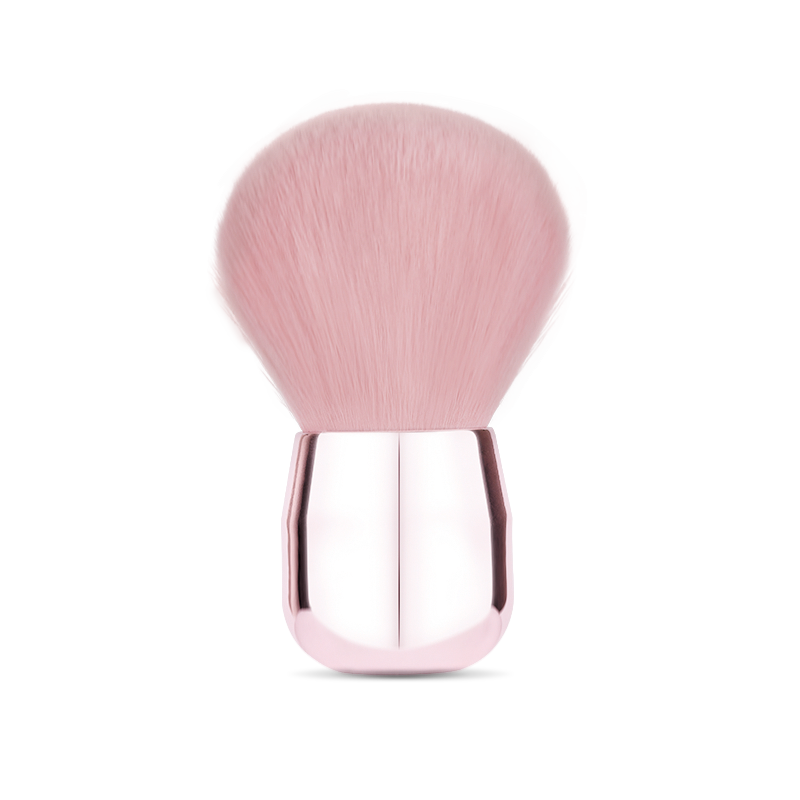 Cosmetic brush manufacturers nylon hair refillable powder brush professional brush make up