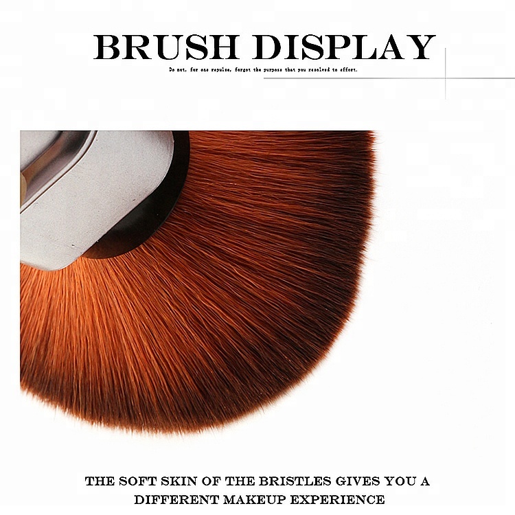 Portable Retractable Makeup Kabuki Brush Cosmetic Powder Blusher Brushes