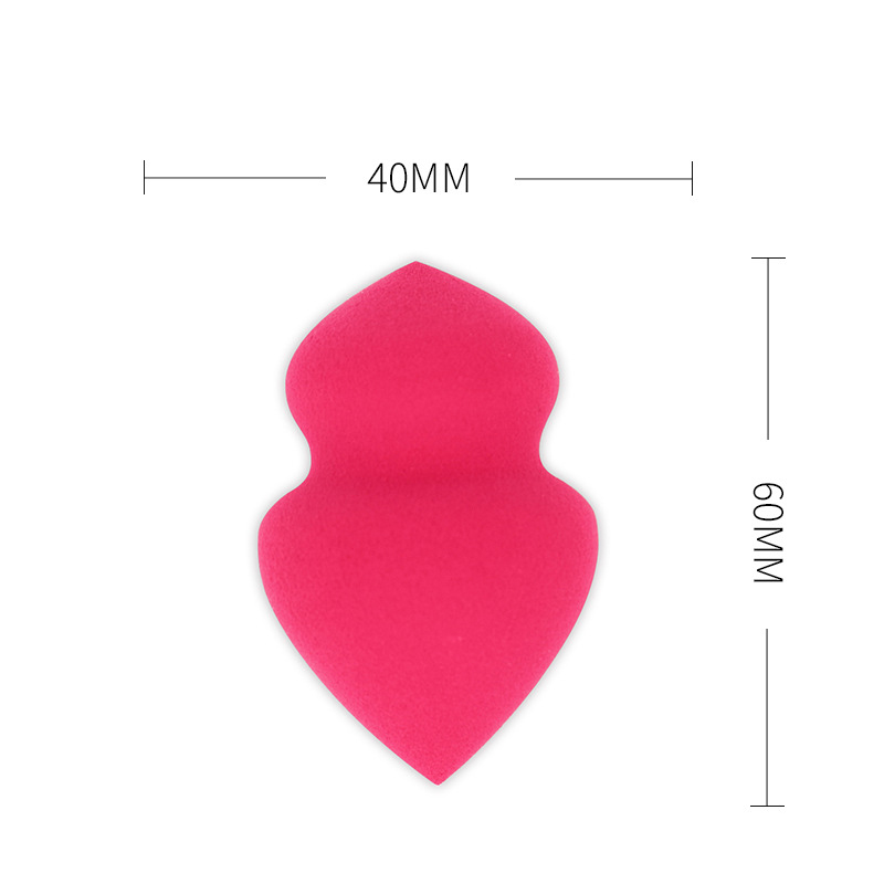 unique spade vegan makeup sponge blender