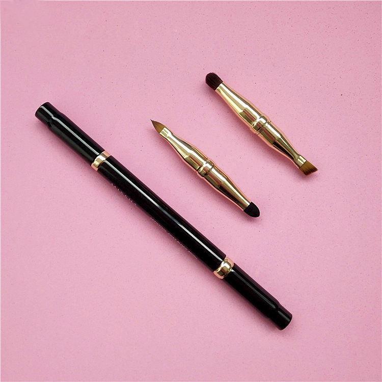 Portable Makeup Brush 4 In 1 Detachable Multi-function Eye Shadow Lip Brush