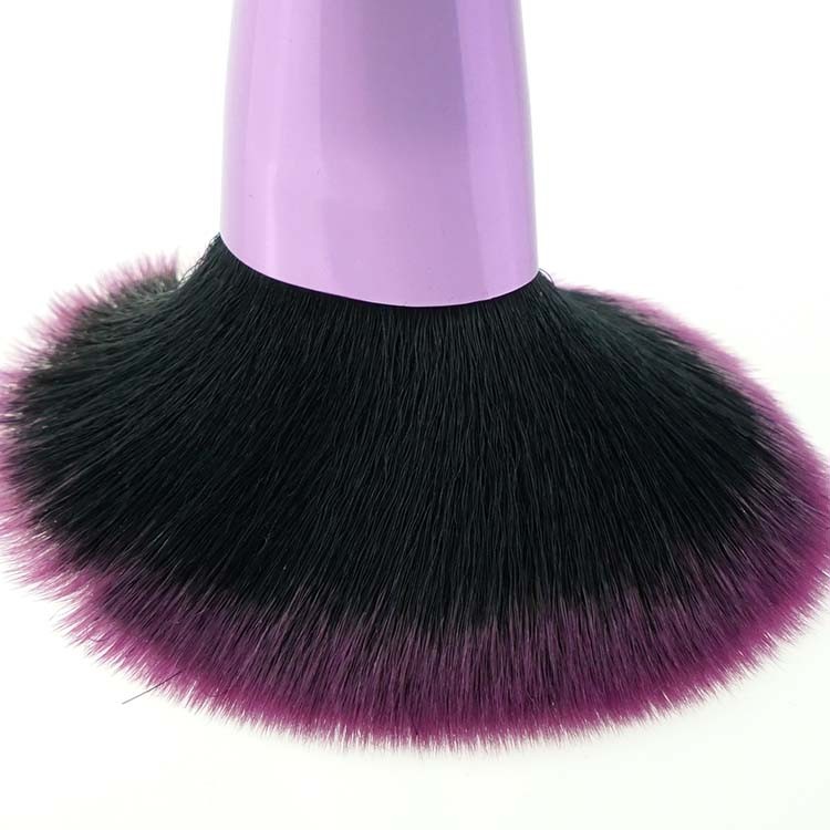 7pcs Facial Nylon Hair Purple Makeup Tools Cosmetics Makeup Brushes set