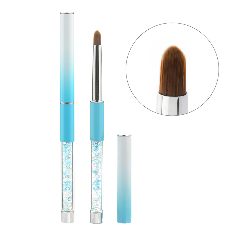 Crystal Kolinsky Art Paint Nail Polish Brushes Set